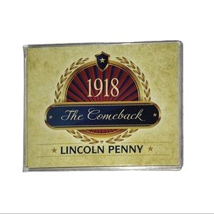 1918 “The Comeback” Lincoln Penny and Stamp